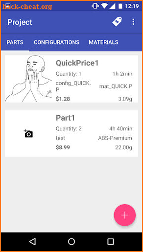 Price My Print screenshot