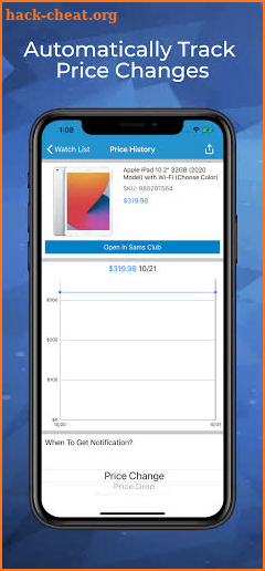 Price Tracker for Sam's Club screenshot