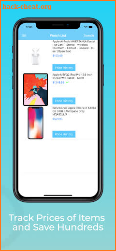 Price Tracker for Shop screenshot