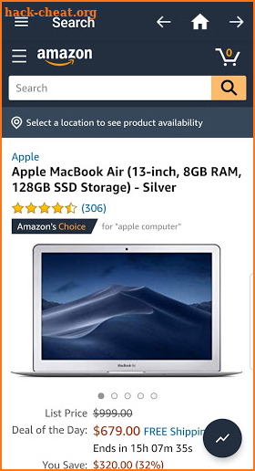 Price Watch for Amazon screenshot