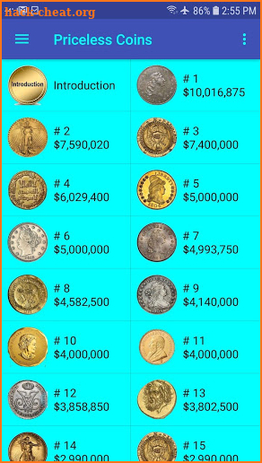 Priceless Coins screenshot