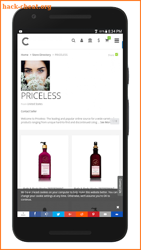 Priceless Store screenshot