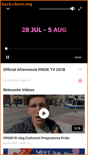 Pride Amsterdam screenshot