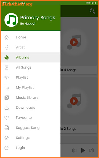 Primary Songs screenshot
