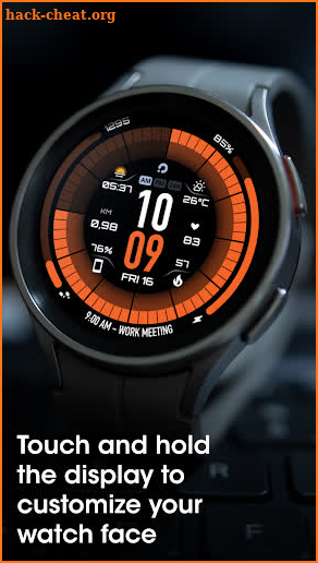 PRIME 041 Hybrid Watch Face screenshot