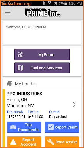 Prime Mobile - Prime Inc. screenshot