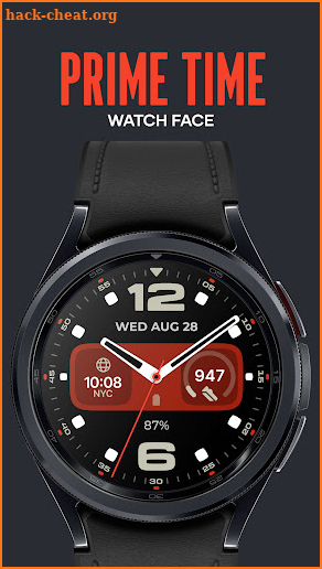 Prime Time Watch Face screenshot