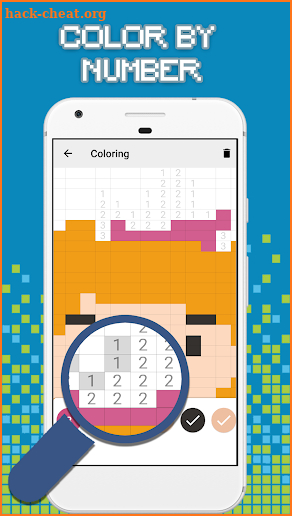 Princes Pixel Art - Sandbox Number Coloring screenshot