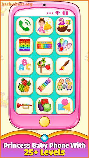 Princess Baby Phone Game screenshot