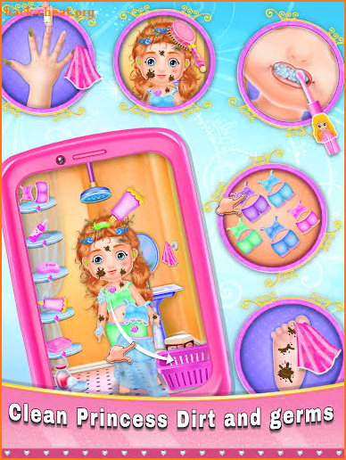 Princess Baby Phone Games screenshot
