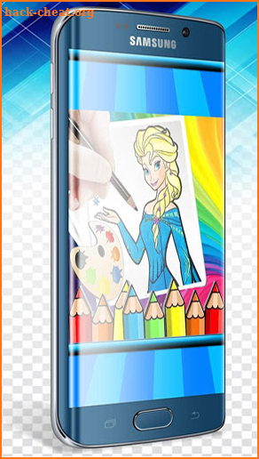 princess Barbie coloring games screenshot