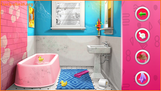Princess Bathroom Cleanup Free screenshot