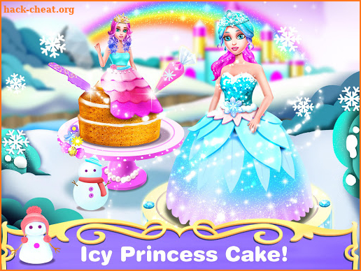 Princess Cake Salon Maker-Frost Cakes screenshot