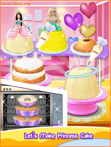 Princess Cake - Sweet Trendy Desserts Maker screenshot