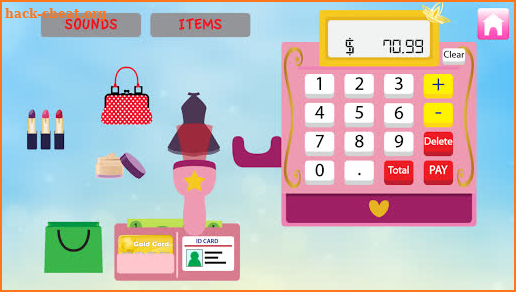 Princess Cash Register Full screenshot