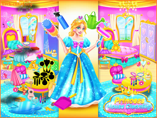 Princess Castle House Cleanup - Cleaning for Girls screenshot