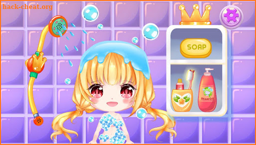 Princess Cherry Anime Care and Makeover: Tea Party screenshot