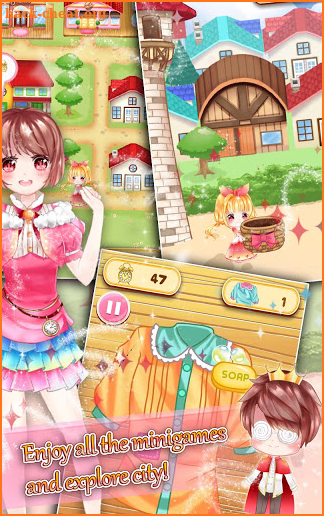 Princess Cherry Fashion Tales: Dressup & Adventure screenshot