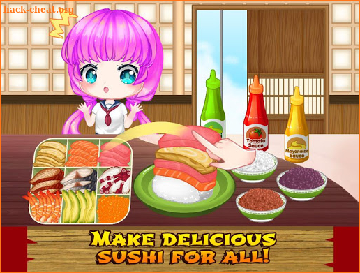 Princess Cherry Kitchen Fever: Japanese Restaurant screenshot