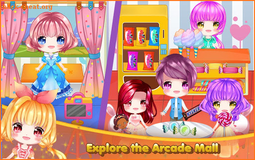 Princess Cherry Town Arcade Doll House Play screenshot