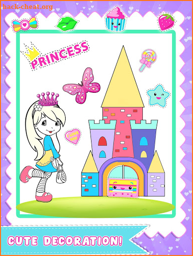 Princess Color Book Painting Fun screenshot