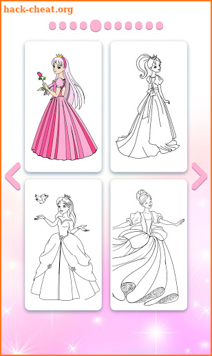 Princess Color by Number – Princess Coloring Book screenshot