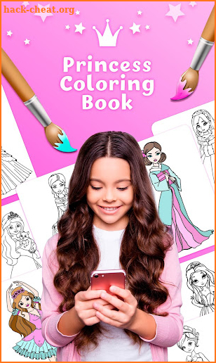 Princess Coloring Book screenshot