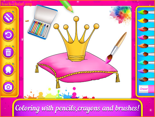Princess Coloring Book & Drawing Book For Kids screenshot