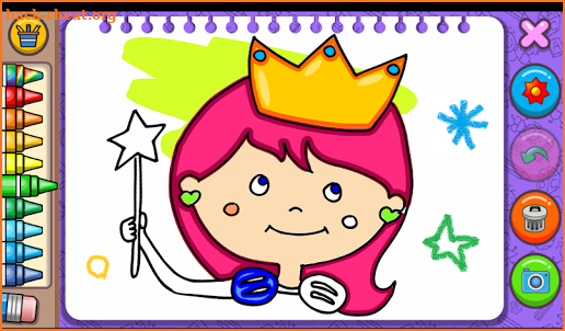 Princess Coloring Book & Games screenshot
