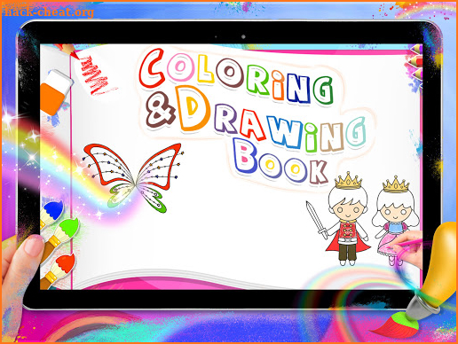 Princess Coloring Book - Coloring For Girls screenshot