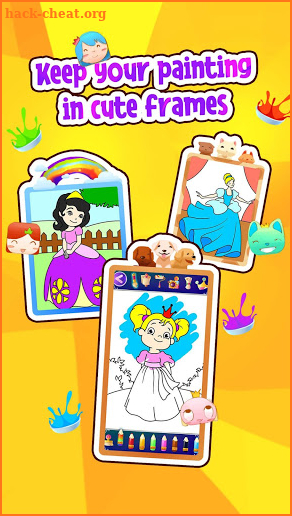 Princess Coloring Book - Coloring Pages for Girls screenshot