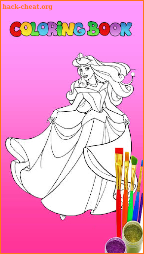Princess Coloring Book For Kids screenshot
