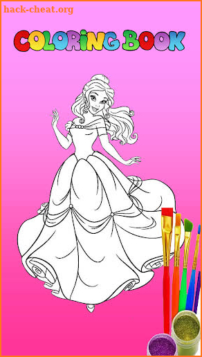 Princess Coloring Book For Kids screenshot