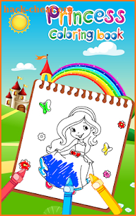 Princess Coloring Book for Kids & Girls 🎨 screenshot