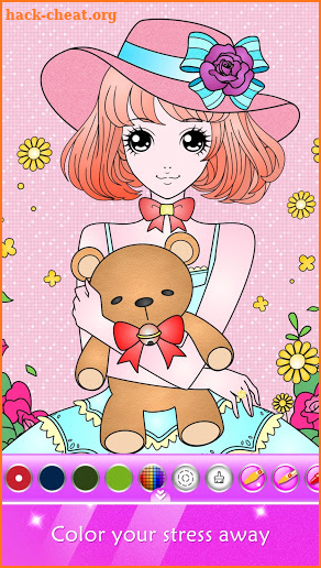 Princess Coloring Book for Kids & Girls Free Games screenshot
