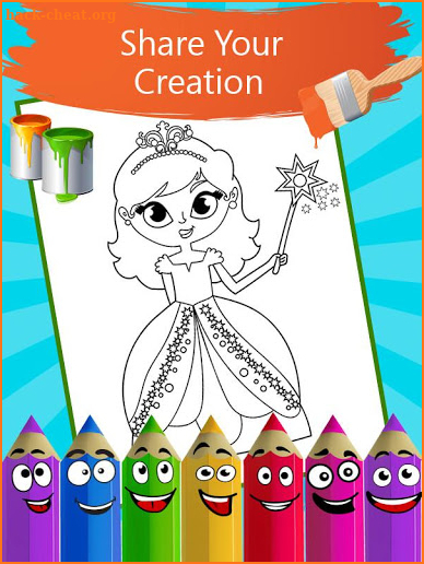 Download Princess Coloring Book - Girls Draw Hacks, Tips, Hints and Cheats | hack-cheat.org