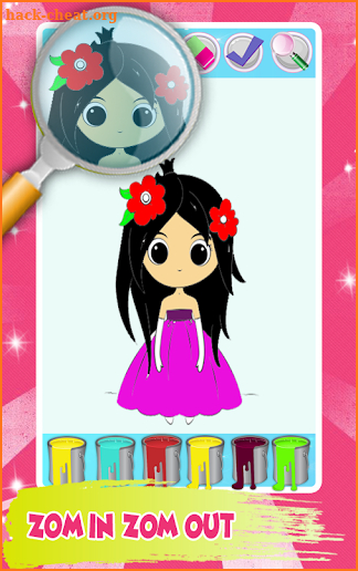 Princess Coloring Book Pages: Kids Coloring Games screenshot