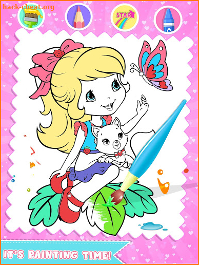 Princess Coloring Draw Book Art screenshot