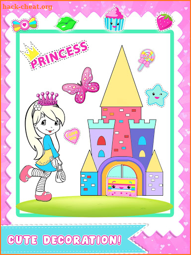 Princess Coloring Draw Book Art screenshot