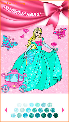 Princess Coloring: Game for girls 👸🏼 screenshot