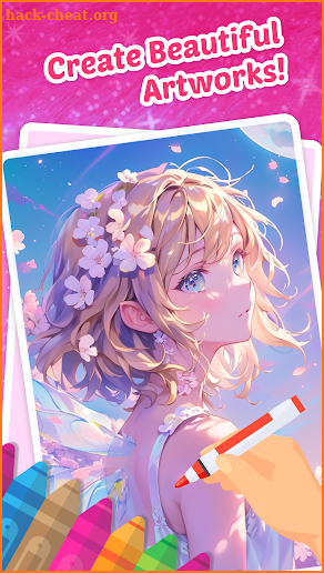 Princess Coloring Wonderland screenshot