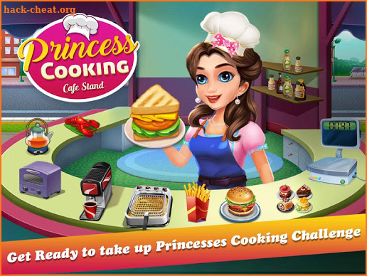 Princess Cooking Cafe Stand - Cafe Simulation game screenshot