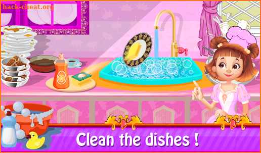 Princess Cooking Game - Restaurant Dash screenshot