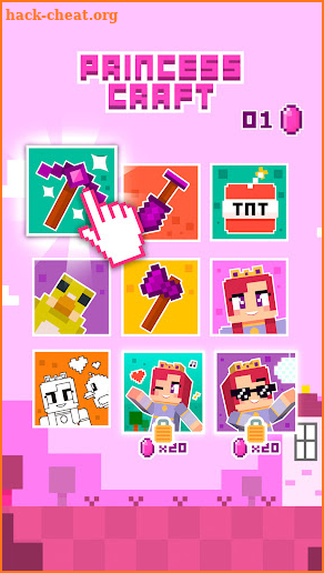 Princess Craft Building Blocks screenshot