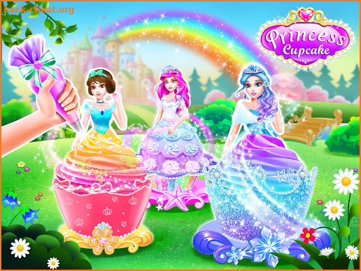 Princess Cupcake Maker-Baking Salon screenshot