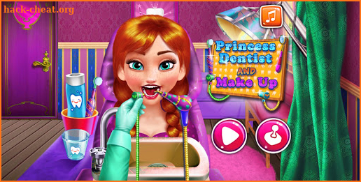 Princess dentist surgery games-Makeup salon games screenshot
