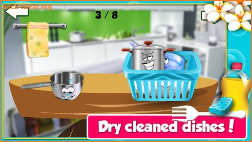 Princess Dish Washing - Cleanup Salon screenshot