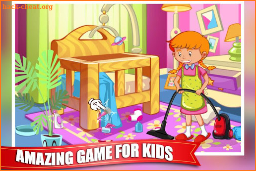 Princess Doll House Cleaning Game for Girls screenshot