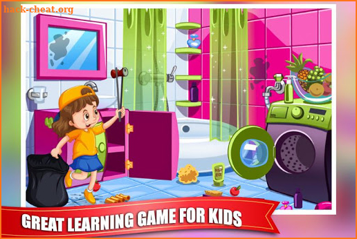 Princess Doll House Cleaning Game for Girls screenshot