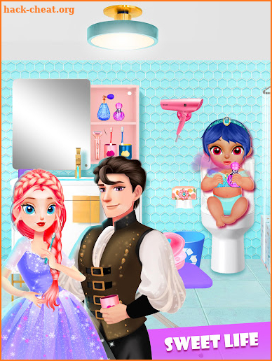Princess Doll House Decoration screenshot